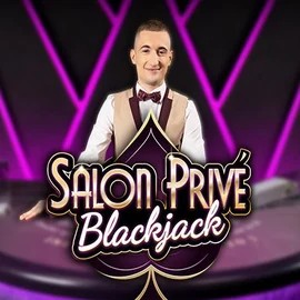 Blackjack Salon Privé casino game by Ezugi – featured logo at High Fly Bet Casino