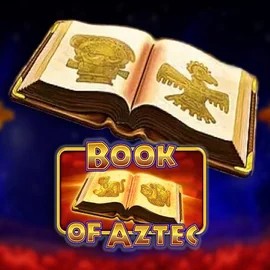 Book of Aztec logo by Amatic Industries at High Fly Bet Casino