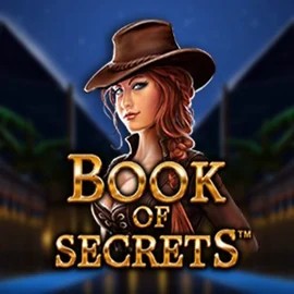 Book of Secrets slot visual from SYNOT Games available on highflybetcasino.eu