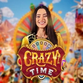Play Crazy Time slot by Evolution on highflybetcasino.eu