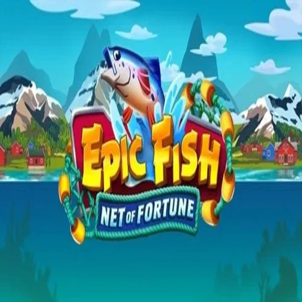 Epic Fish Net of Fortune casino game by Quickspin – featured logo at High Fly Bet Casino