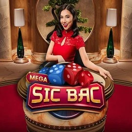 Mega Sic Bac slot logo by Pragmatic Play at High Fly Bet Casino