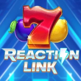 Reaction Link slot logo by Playtech at High Fly Bet Casino