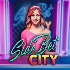 Live Casino logo of Side Bet City from Evolution at High Fly Bet Casino